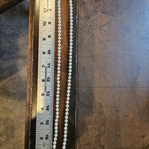 Elegant White Pearl Necklace